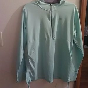 Mint green workout top